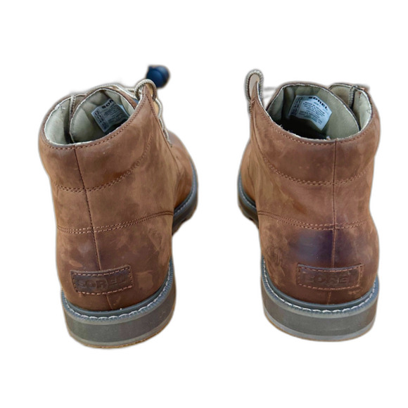 Sorel Men's Madison Waterproof Leather Chukka Boots Size 12 Brown - Picture 7 of 11